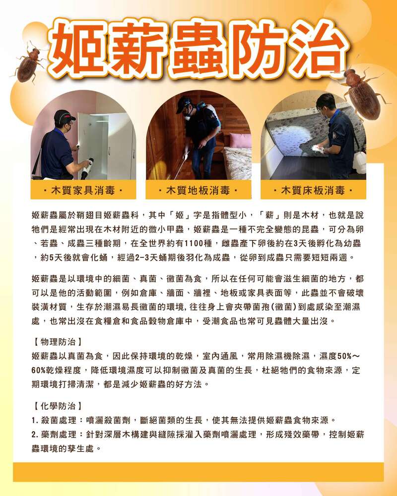 姬薪蟲防治