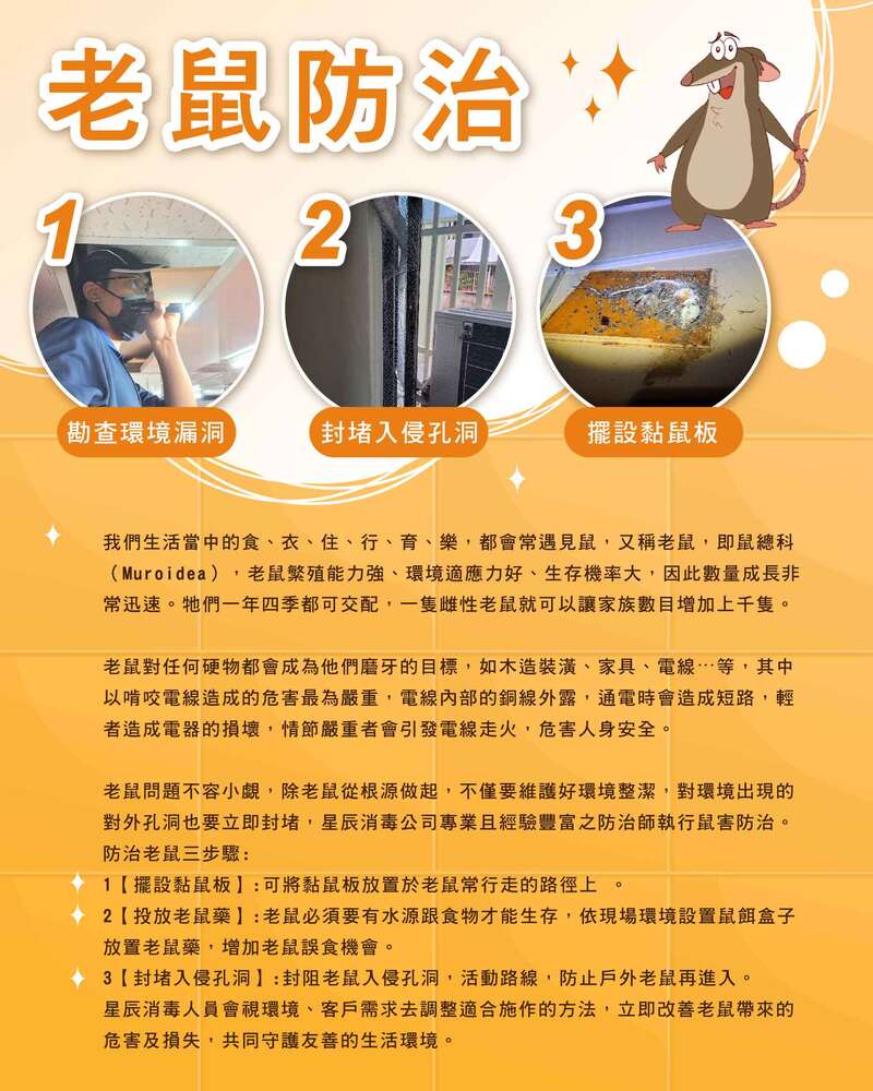 老鼠防治