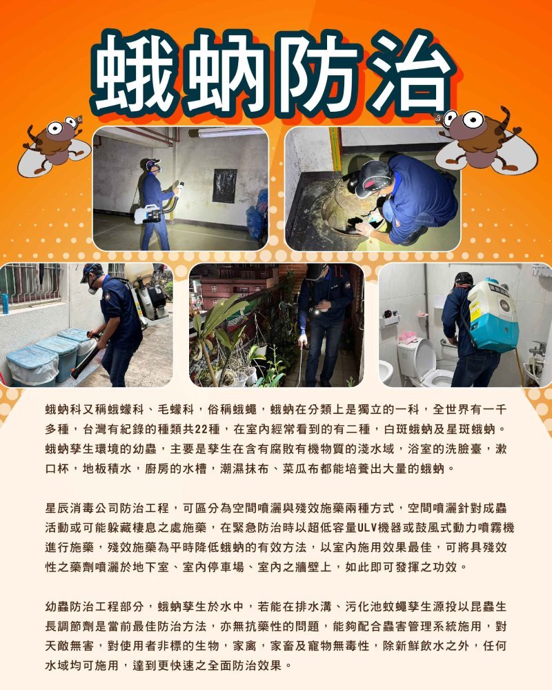 蛾蚋防治